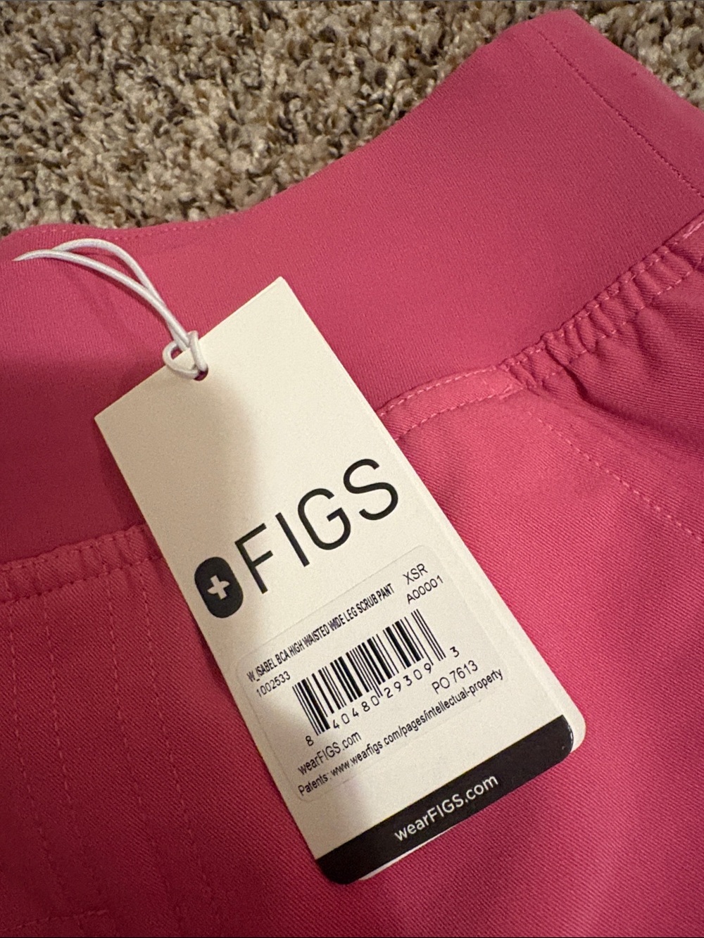 SOLD ✨NWT~FIGS Scrub Set F’ing Pink 🩷✨ - Picture 4 of 4